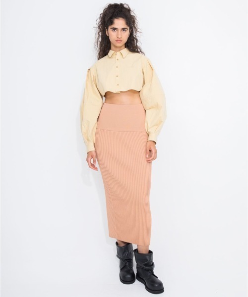 LEINWANDE Mouton Crop Tops ムートントップス LEINWANDE Mouton Crop Tops ムートントップス
