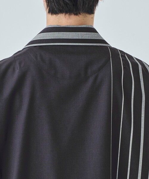 エトセンス　ETHOSENS パープル ETHOSENS(エトセンス)/Japanese shirt/Lavender 通販 取り扱い