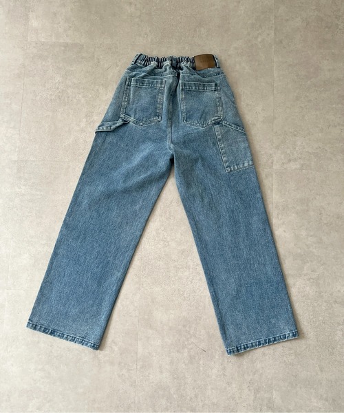 CPCM（シーピーシーエム）の「ペインターデニム（デニムパンツ・レディース・ブルー/アイボリー/ブラック・FREE）」の20枚目の写真