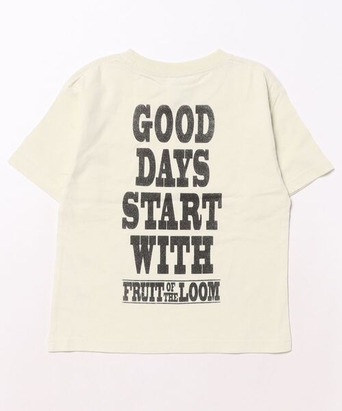 FRUIT OF THE LOOM（フルーツオブザルーム）の「FTL × PEANUTSプリントTEE1（Tシャツ/カットソー・キッズ・サックスブルー/ホワイト・M/L/S）」の3枚目の写真