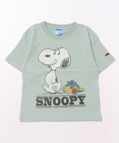 FRUIT OF THE LOOM（フルーツオブザルーム）の「FTL × PEANUTSプリントTEE1（Tシャツ/カットソー・キッズ・サックスブルー/ホワイト・M/L/S）」の13枚目の写真