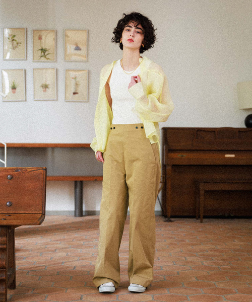 Rouge vif（ルージュヴィフ）の「アメスリフライスタンクトップ（タンクトップ・レディース・その他/ブラック/ホワイト・フリー）」の16枚目の写真