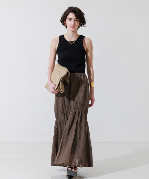 Rouge vif（ルージュヴィフ）の「アメスリフライスタンクトップ（タンクトップ・レディース・その他/ブラック/ホワイト・フリー）」の21枚目の写真