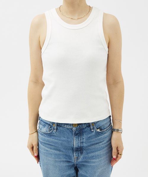 Rouge vif（ルージュヴィフ）の「アメスリフライスタンクトップ（タンクトップ・レディース・その他/ブラック/ホワイト・フリー）」の14枚目の写真