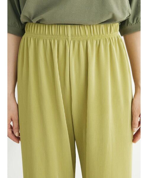 Green Parks(グリーンパークス)の「BP セルフカットプリーツパンツ(その他パンツ・レディース・アイボリー/グリーン系その他3/ドット/ブラウン・FREE)」の22枚目の写真