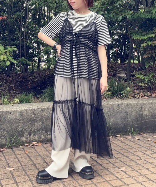 Green Parks(グリーンパークス)の「BP セルフカットプリーツパンツ(その他パンツ・レディース・アイボリー/グリーン系その他3/ドット/ブラウン・FREE)」の8枚目の写真