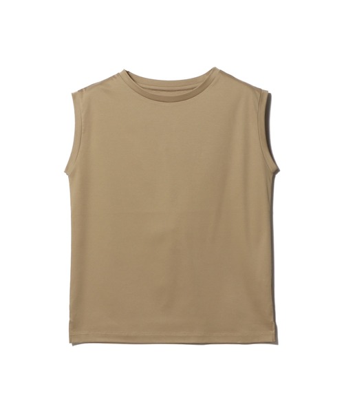新品タグ付　ESTNATION コットンスムーススビンハーフスリーブTシャツ ESTNATION / コットンスムーススビンノースリーブTシャツ（T