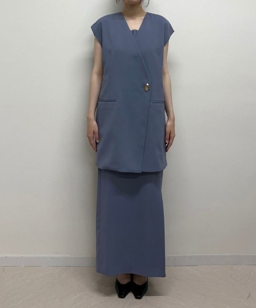 asa | decorative tulle tops の新色 ひとまず、絶妙なgreenを