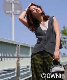 OWNth（オンス）の「リネンタッチベスト（ベスト）」