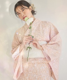通常出品♡120cm♡ラベンダー総レース浴衣♡ハンドメイド 通常出品♡120cm♡ラベンダー総レース浴衣♡ハンドメイド