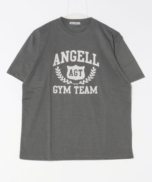 STYLEBLOCK(スタイルブロック)の「半袖プリントTシャツ(ANGELL)(Tシャツ/カットソー・メンズ・ワイン/ベージュ/チャコール・M/L/LL)」の5枚目の写真