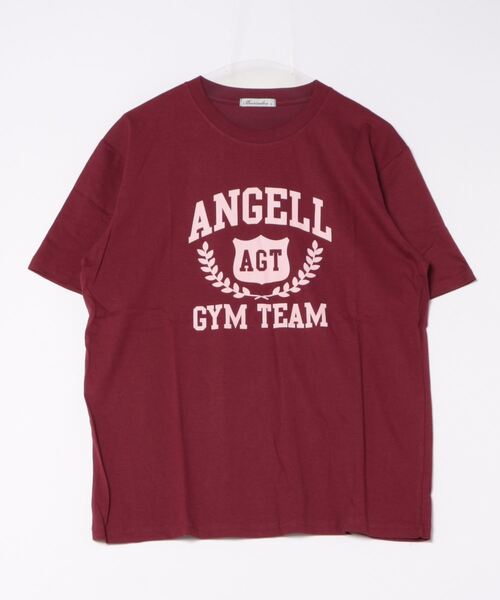 STYLEBLOCK(スタイルブロック)の「半袖プリントTシャツ(ANGELL)(Tシャツ/カットソー・メンズ・ワイン/ベージュ/チャコール・M/L/LL)」の7枚目の写真