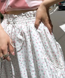 Alley by w closet | 【Alley】ナイロンBIGポケットギャザースカート(スカート)