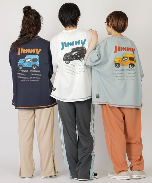 ダブルネーム DOUBLE NAME トップス トレーナー スエット シャツ DOUBLE NAME（ダブルネーム）の「JIMNY×DOUBLE