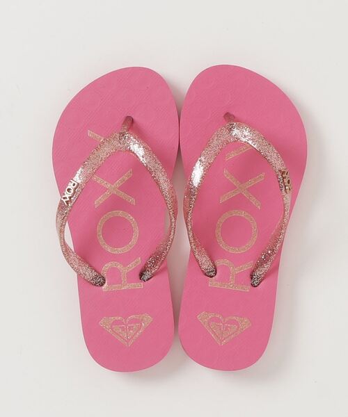 ROXY（ロキシー）の「ロキシー ROXY RG VIVA SPARKLE（サンダル・キッズ・ピンク・18.0cm/20.0cm/22.0cm）」の4枚目の写真