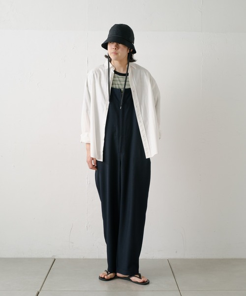 WHIMSIC(ウィムジック)の「【UNISEX/2サイズ展開】U.S.Nデッキパンツ(サロペット/オーバーオール・メンズ・ネイビー・2/1)」の17枚目の写真