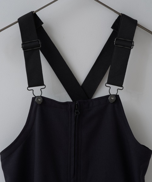 WHIMSIC(ウィムジック)の「【UNISEX/2サイズ展開】U.S.Nデッキパンツ(サロペット/オーバーオール・メンズ・ネイビー・2/1)」の4枚目の写真