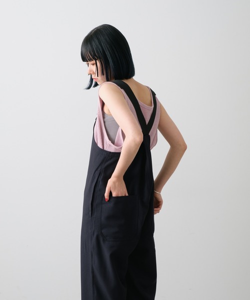 WHIMSIC(ウィムジック)の「【UNISEX/2サイズ展開】U.S.Nデッキパンツ(サロペット/オーバーオール・メンズ・ネイビー・2/1)」の11枚目の写真