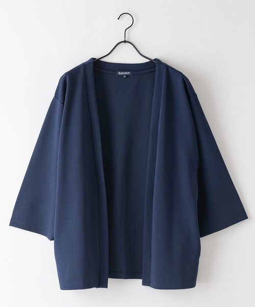 接触冷感 COOLスムース5分袖パーカー 【BLUE STANDARD/ブルースタンダード】