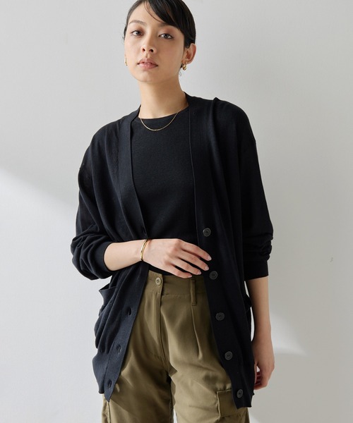 Whim Gazette（ウィムガゼット）の「シルクリネンリブショート