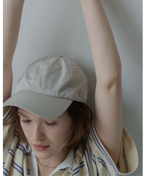 JUMELLE(ジュメロ)の「jm ribbon cap(キャップ・レディース・ブラック/ベージュ・FREE)」の12枚目の写真