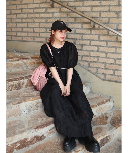 JUMELLE（ジュメロ）の「jm ribbon cap（キャップ・レディース・ブラック/ベージュ・FREE）」の21枚目の写真