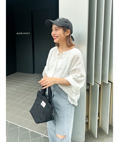 JUMELLE（ジュメロ）の「jm ribbon cap（キャップ・レディース・ブラック/ベージュ・FREE）」の18枚目の写真