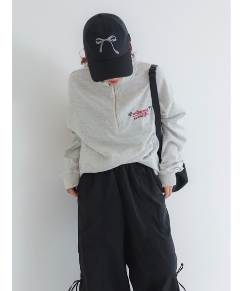 JUMELLE（ジュメロ）の「jm ribbon cap（キャップ・レディース・ブラック/ベージュ・FREE）」の12枚目の写真