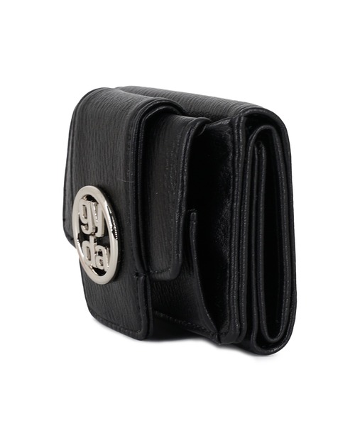 GYDA（ジェイダ）の「【WEB限定商品】GYDA (ジェイダ)GYDAサークルメタルロゴ コンパクトミニ財布 マイクロ財布　GY-W221（財布・レディース・ブラック/ホワイト/ライトブルー・FREE）」の12枚目の写真