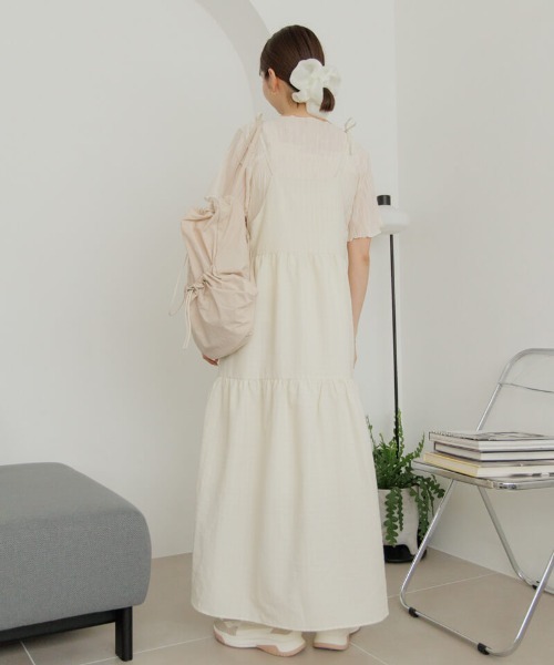 flower(フラワー)の「ギャザーバックパック(バックパック/リュック・レディース・アイボリー・FREE)」の9枚目の写真