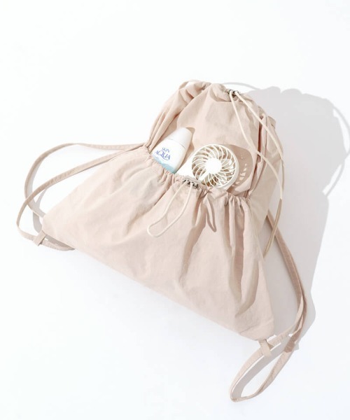 flower(フラワー)の「ギャザーバックパック(バックパック/リュック・レディース・アイボリー・FREE)」の16枚目の写真