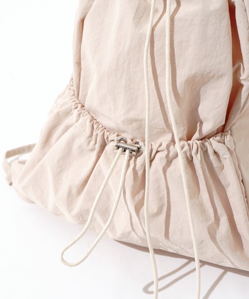 flower(フラワー)の「ギャザーバックパック(バックパック/リュック・レディース・アイボリー・FREE)」の18枚目の写真