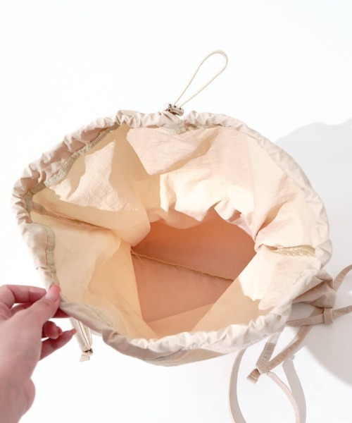 flower(フラワー)の「ギャザーバックパック(バックパック/リュック・レディース・アイボリー・FREE)」の19枚目の写真