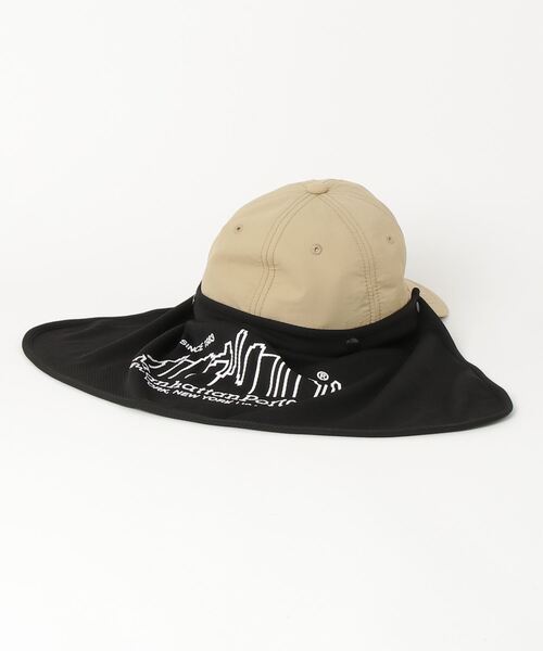 Manhattan Portage(マンハッタンポーテージ)の「Manhattan Portage/マンハッタンポーテージ キッズ キャップ CAP KIDS SUNSHADE CAP MP256(キャップ・キッズ・ベージュ/ブラック/ブルー・54cm)」の7枚目の写真