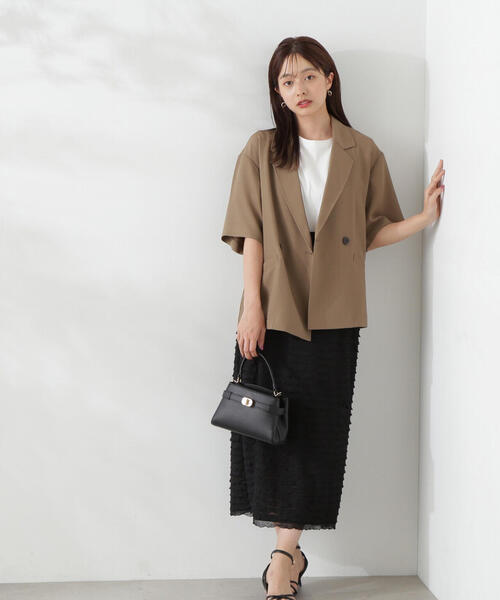 PROPORTION BODY DRESSING（プロポーションボディドレッシング）の「フリルナロータイト / 1214220703（スカート・レディース・ホワイト/ブラック・MEDIUM/SMALL）」の18枚目の写真