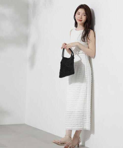 PROPORTION BODY DRESSING（プロポーションボディドレッシング）の「フリルナロータイト / 1214220703（スカート・レディース・ホワイト/ブラック・MEDIUM/SMALL）」の11枚目の写真