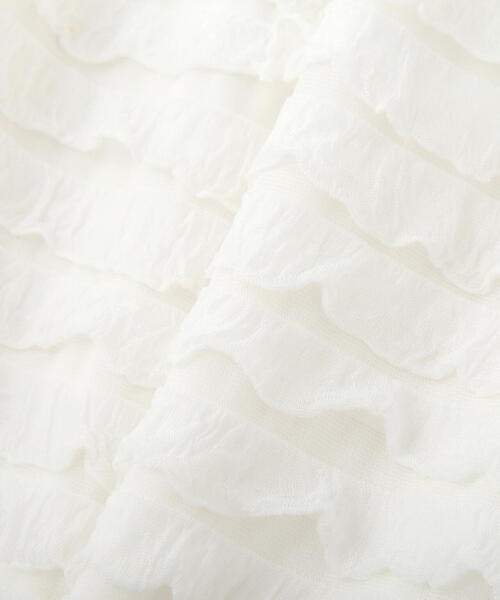 PROPORTION BODY DRESSING（プロポーションボディドレッシング）の「フリルナロータイト / 1214220703（スカート・レディース・ホワイト/ブラック・MEDIUM/SMALL）」の3枚目の写真