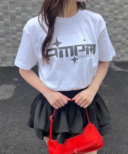 fiere(フィエール)の「グラフィックデザインTシャツ(Tシャツ/カットソー・レディース・ホワイト・M/L)」の5枚目の写真