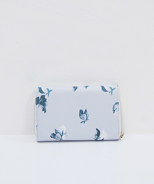 one after another NICE CLAUP（ワンアフターアナザーナイスクラップ）の「【mina1月号掲載 ナイスクラップ】オリジナル花柄ウォレット（財布・レディース・グレー/ピンク/ブラック・FREE）」の9枚目の写真