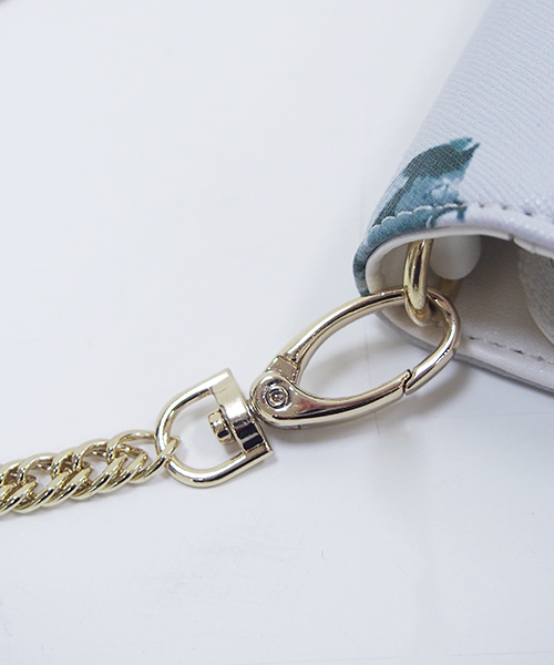 one after another NICE CLAUP（ワンアフターアナザーナイスクラップ）の「【mina1月号掲載 ナイスクラップ】オリジナル花柄ウォレット（財布・レディース・グレー/ピンク/ブラック・FREE）」の7枚目の写真