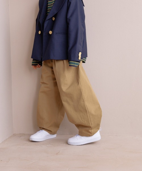 LOWRYS FARM（ローリーズファーム）の「コクーンパンツ　 137933（その他パンツ・キッズ・ブラック/ベージュ/ブラウン・110cm/120cm/130cm/140cm/150cm）」の2枚目の写真