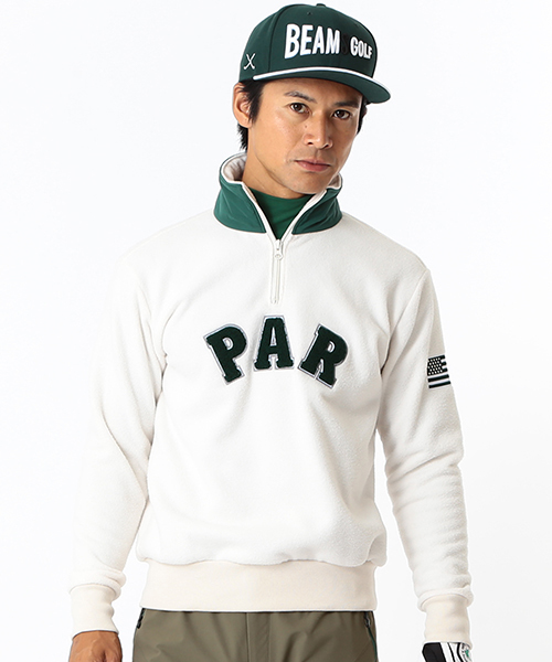 新品未使用 サイズL ビームスゴルフ プルオーバー フリース ジャケット BEAMS GOLF（ビームス ゴルフ）〈MEN〉ORANGE LABEL / ボア