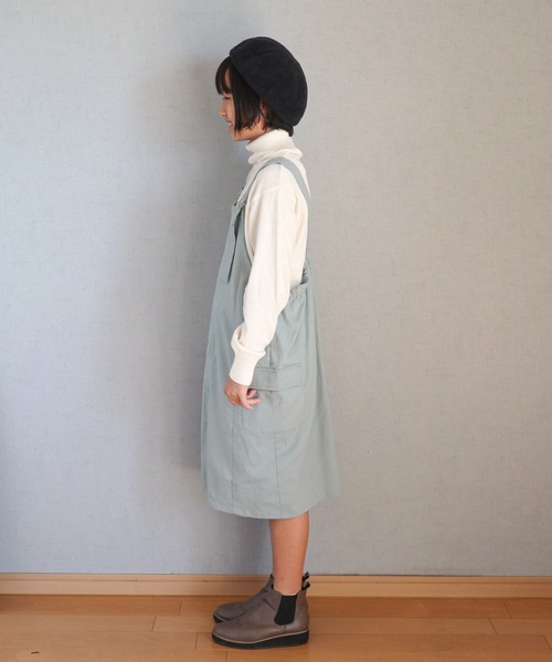 MAKE YOUR DAY（メイクユアデイ）の「コットン100%タートルネックセーター■150.160cm（ニット/セーター・キッズ・ブラック/アイボリー/モカ/レッド・150/160）」の16枚目の写真