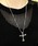 Never mind the XU / Chikashitsu+ilo[}Ch U GbNX[ / `JVcvXj́uyNever mind the XUzstone cross necklace / ylo[}Ch U GbNX[zXg[NXlbNXVo[lbNXilbNXjvbVo[