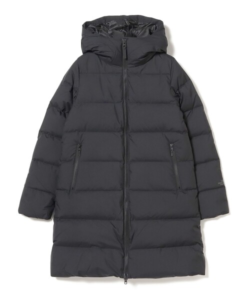 THE NORTH FACE（ザノースフェイス）の「THE NORTH FACE / ウィンドストッパーダウンシェルコート（ダウンジャケット/コート・レディース・ブラック/ベージュ・MEDIUM/LARGE）」の6枚目の写真