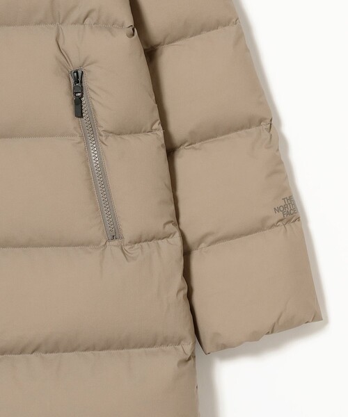 THE NORTH FACE（ザノースフェイス）の「THE NORTH FACE / ウィンドストッパーダウンシェルコート（ダウンジャケット/コート・レディース・ブラック/ベージュ・MEDIUM/LARGE）」の11枚目の写真