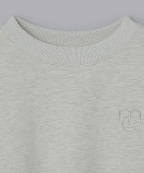 Olu.（オルドット）の「オーバーサイズロゴスウェット[ユニセックス]（スウェット・レディース・グレー/アイボリー/ボルドー・1/0）」の4枚目の写真