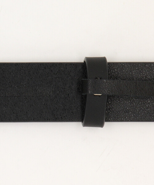 COMME CA ISM(コムサイズム)の「フェイクレザー スクエアバックルベルト(3.0cm巾)(ベルト・レディース・ブラック/ベージュ・FREE)」の7枚目の写真