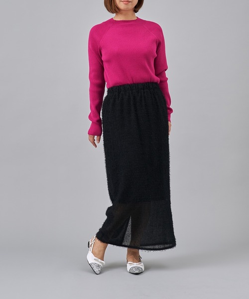 carino（カリーノ）の「グリッターコンビフラットシューズ（パンプス・レディース・ホワイト系その他2/クリアブラック/ベージュ系その他・22.5cm/23cm/23.5cm/24cm/24.5cm）」の14枚目の写真