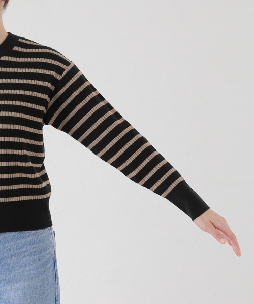 La TOTALITE（ラトータリテ）の「【TORRAZZO DONNA/トラッゾドンナ】Bijou Cardigan（カーディガン/ボレロ・レディース・ピンク/チャコールグレー/ブラック・FREE）」の19枚目の写真